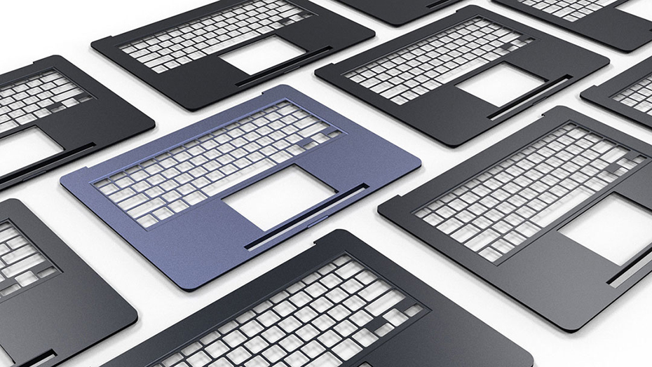 揭秘筆記本電腦外殼表面加工工藝及材質(圖2) 揭秘筆記本電腦外殼表面加工工藝及材質(圖2)